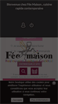 Mobile Screenshot of feemaison.com